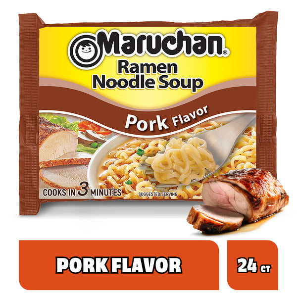 Maruchan Pork Flavor Ramen Noodle Soup