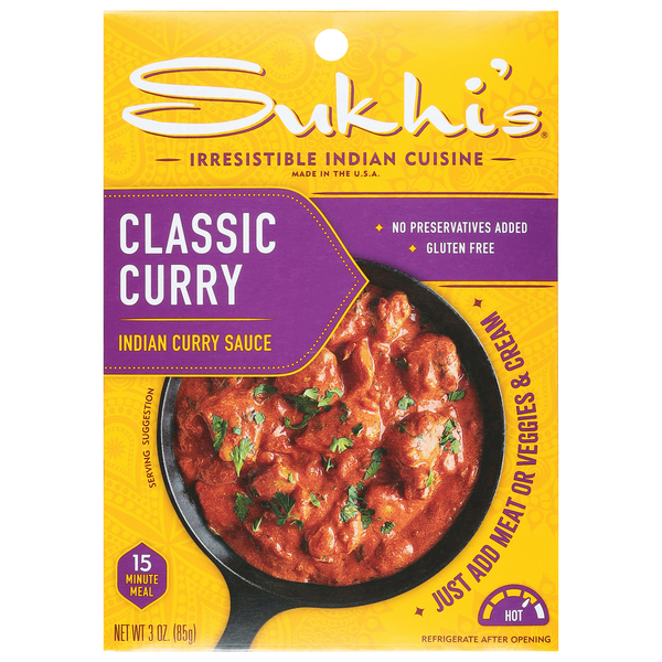 Pâte de Sauce au Curry Classique de Sukhi