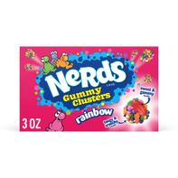 NERDS Gummy Clusters Candy - Rainbow Crunchy and Gummy