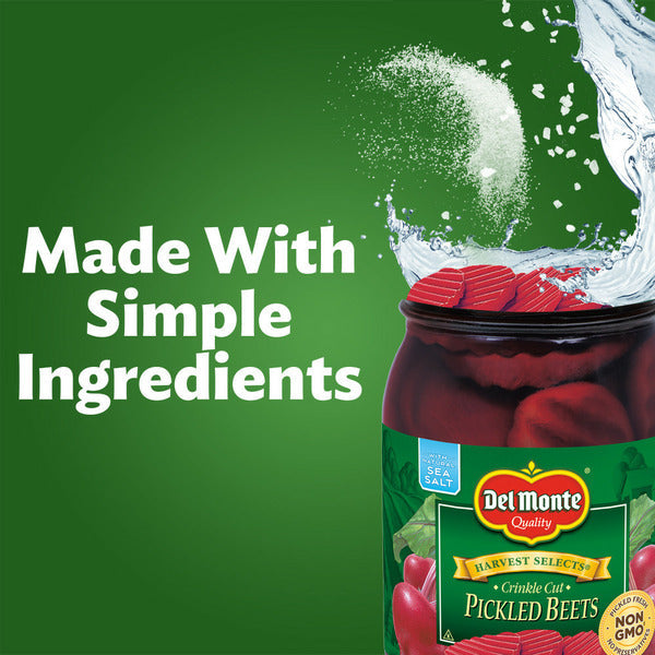 Betteraves marinées en tranches ondulées Del Monte Harvest Selects