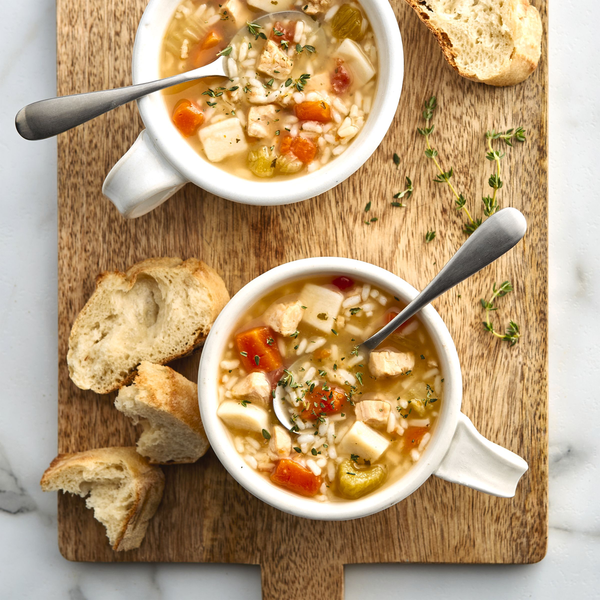 Sopa Progresso Tradicional de Pollo con Arroz y Verduras