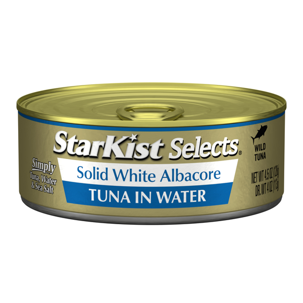 Thon Albacore Blanc Solide StarKist dans l'Eau