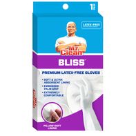 Guantes de limpieza de vinilo reutilizables sin látex Mr. Clean Premium