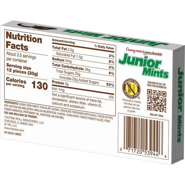 Caramelos de Chocolate Junior Mints
