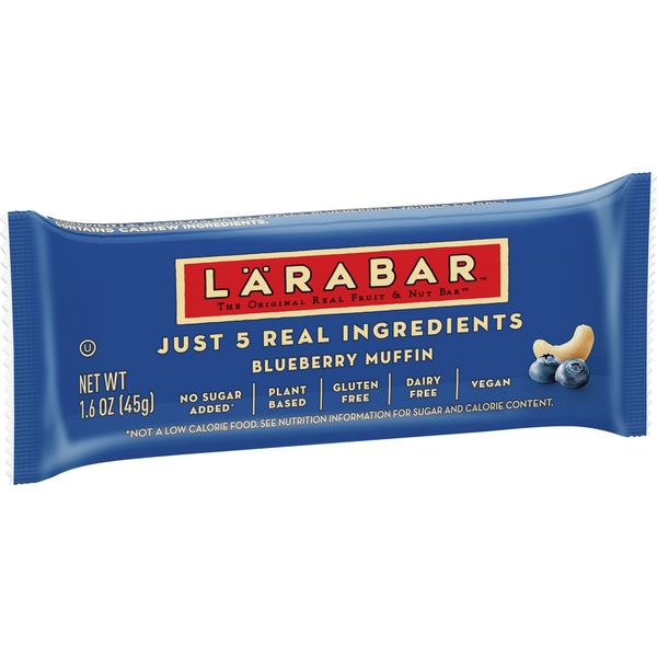LÄRABAR Gluten Free Bar - Blueberry Muffin Flavor