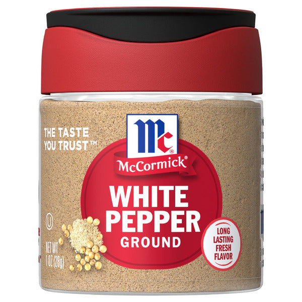 Pimienta Blanca Molida McCormick - Sazonador Premium
