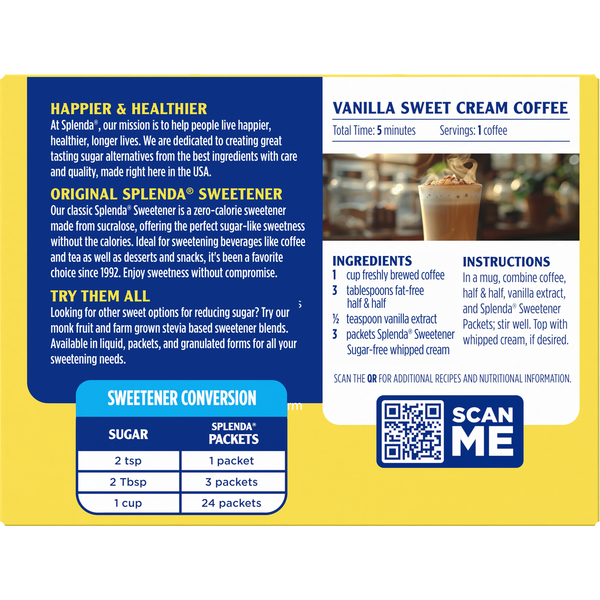 Splenda Édulcorant Zéro Calorie