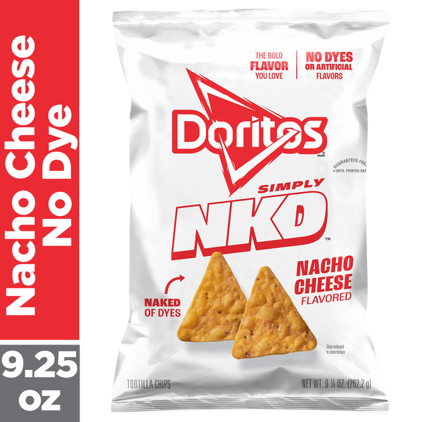 Doritos Simply NKD Nacho Cheese Tortilla Chips