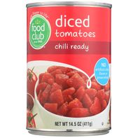Tomates en dés prêtes à l'emploi Food Club Chili