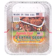 Handi-foil Extra Deep King Roaster Baker Pans
