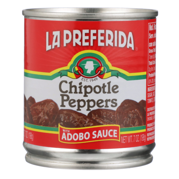 Piments chipotle entiers La Preferida dans une sauce adobo