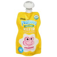Kefir Orgánico Strawnana de Lifeway - Bebida de Leche Entera Cultivada