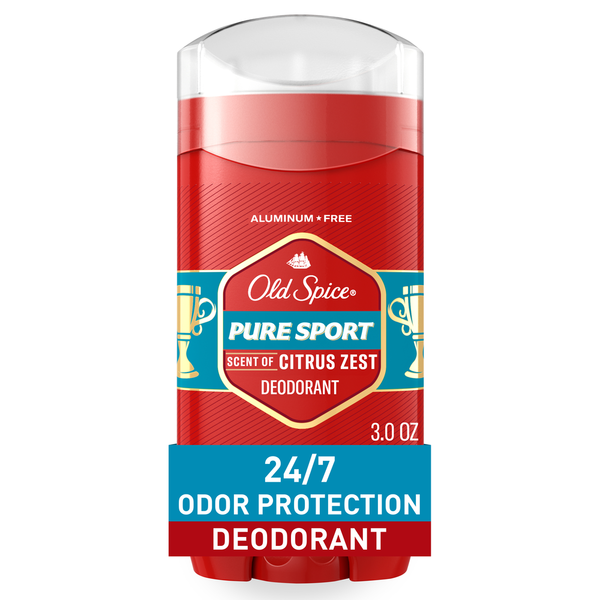 Desodorante para hombres Old Spice sin aluminio Pure Sport