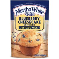 Martha White Blueberry Cheesecake Muffin Mix, 7 Oz