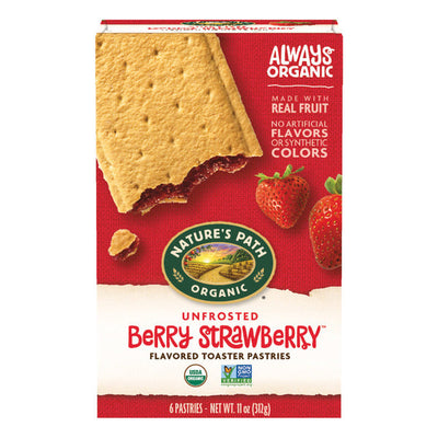 Nature's Path Unfrosted Berry Strawberry Toaster Pastries