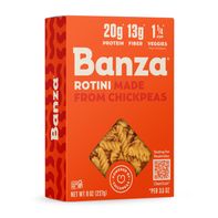 Pasta Rotini Sin Gluten Banza - Delicia Alta en Proteínas