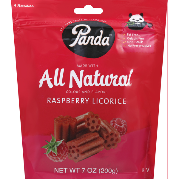 Panda Réglisse, Framboise