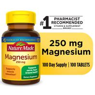 Nature Made Magnésium Oxyde 250 mg Comprimés