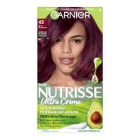 Crema de Color para el Cabello Garnier Nourishing, 42 Burdeos Profundo