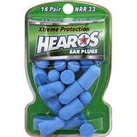 HEAROS Foam Ear Plugs - Noise Reduction Rating 33