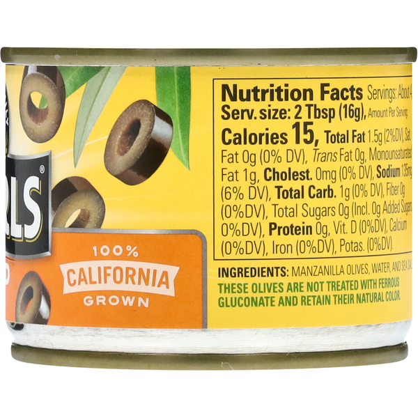Aceitunas Rojas Rebanadas Pearls de California