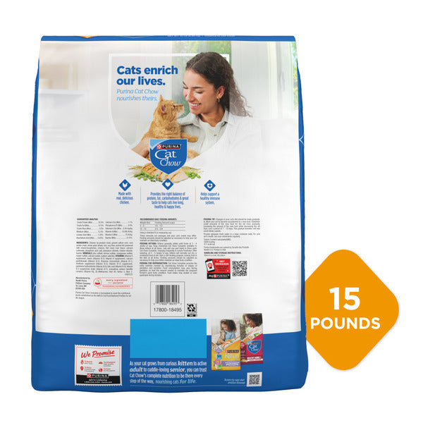 Purina Cat Chow Completo con Pollo Real para Gatos