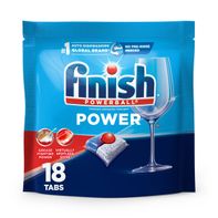 FINISH® Détergent pour lave-vaisselle Power - 18 unités