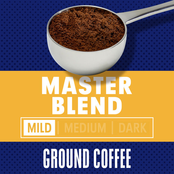 Café moulu Maxwell House Master Blend Light Roast