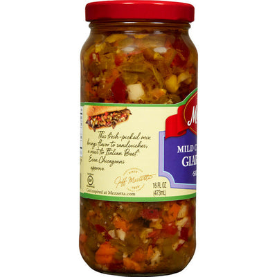 Mélange à sandwich Mezzetta Mild Chicago Style Giardiniera
