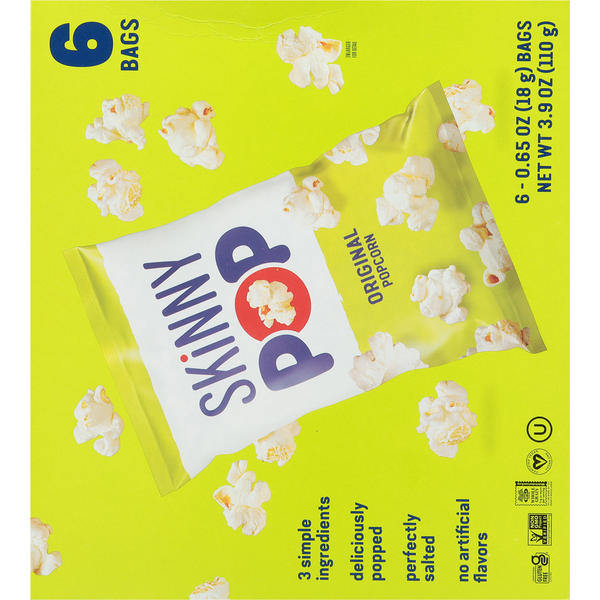 Popcorn SkinnyPop Original - En-cas léger et savoureux