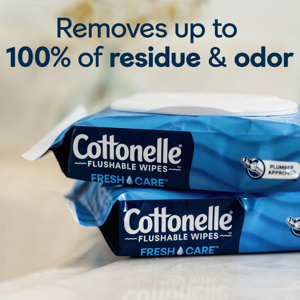 Lingettes humides jetables Cottonelle Fresh Care