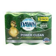 Dawn Power Clean Wedge-Shaped Scrubber Sponges