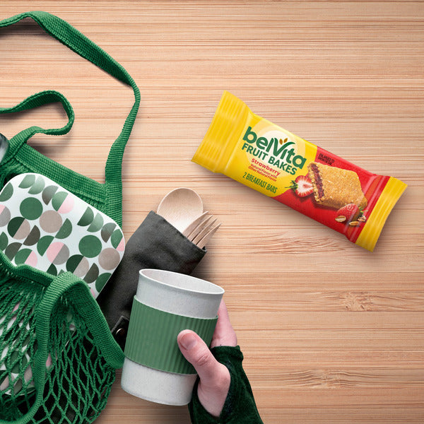 BELVITA Strawberry Soft Baked Breakfast Bars - 7.05 oz