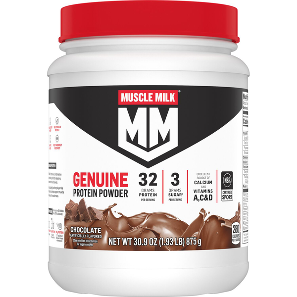 MUSCLE MILK Mezcla de Bebida en Polvo de Chocolate