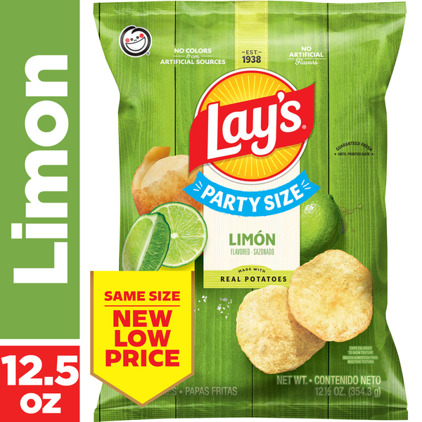 Papas Fritas Lay's Limon - Experiencia de Sabor Zesty