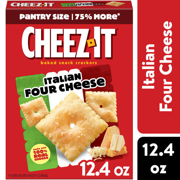 Galletas Cheez-It Italian Four Cheese, 12.4 oz