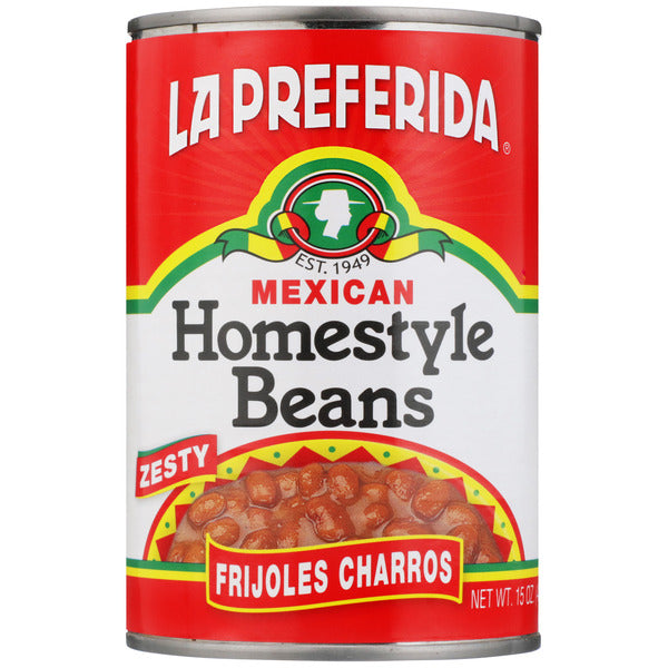 La Preferida Haricots Mexicains à l'Homestyle, Frijoles Charros