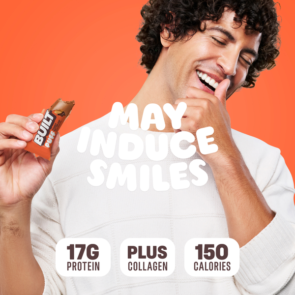 Barra de Snack de Proteína BUILT Puff - Sabor a Taza de Mantequilla de Maní (4 Conteos)