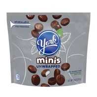 YORK Minis Chocolats Noir à la Menthe, 7,6 oz