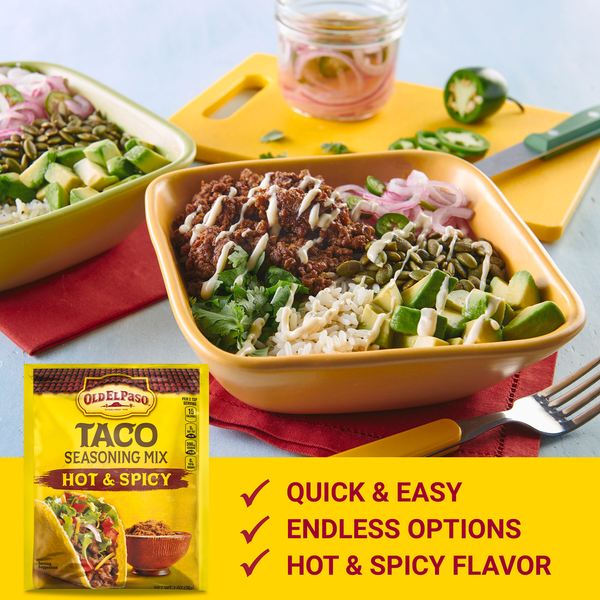 Old El Paso Sazonador para Tacos Picante