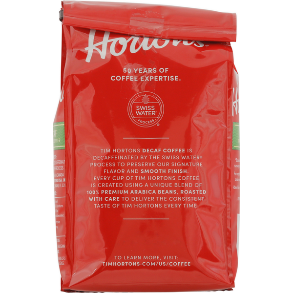 Café Molido Descafeinado Tim Hortons