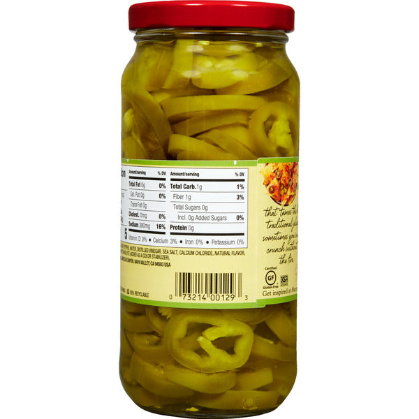 Pimientos Jalapeños Tamed™ en Rodajas Mezzetta
