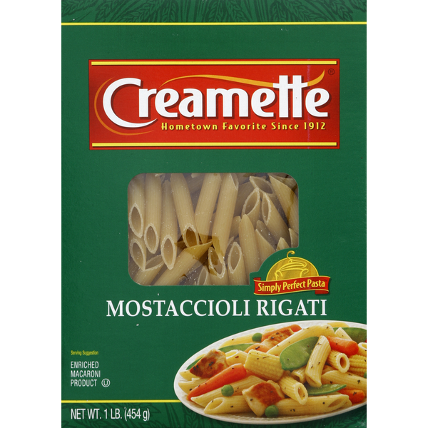 Creamette Mostaccioli Rigati - Premium Pasta