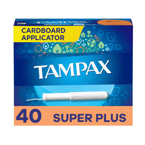 TAMPAX Tampons en carton Super Plus Absorbance