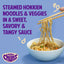 Tazón de Fideos Yakisoba de Annie Chun