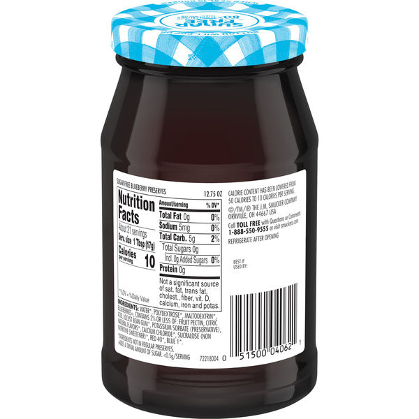 Conservas de Arándano Sin Azúcar de Smucker's