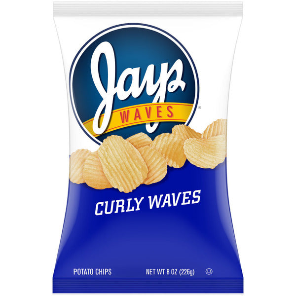 Chips de pomme de terre ondulés Jays