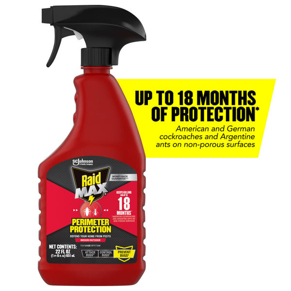 Raid MAX Protección Perimetral Spray Multi Insecticida