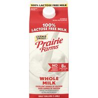 Lait entier Prairie Farms, 100 % sans lactose
