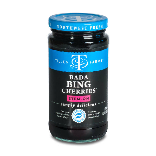 Cerises Bada Bing avec tige - Délice en conserve premium